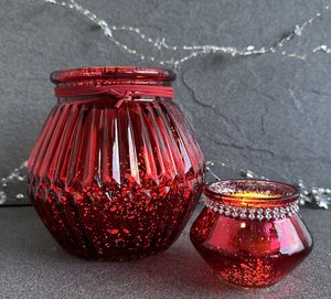 Telysglass/telysholdere for jul