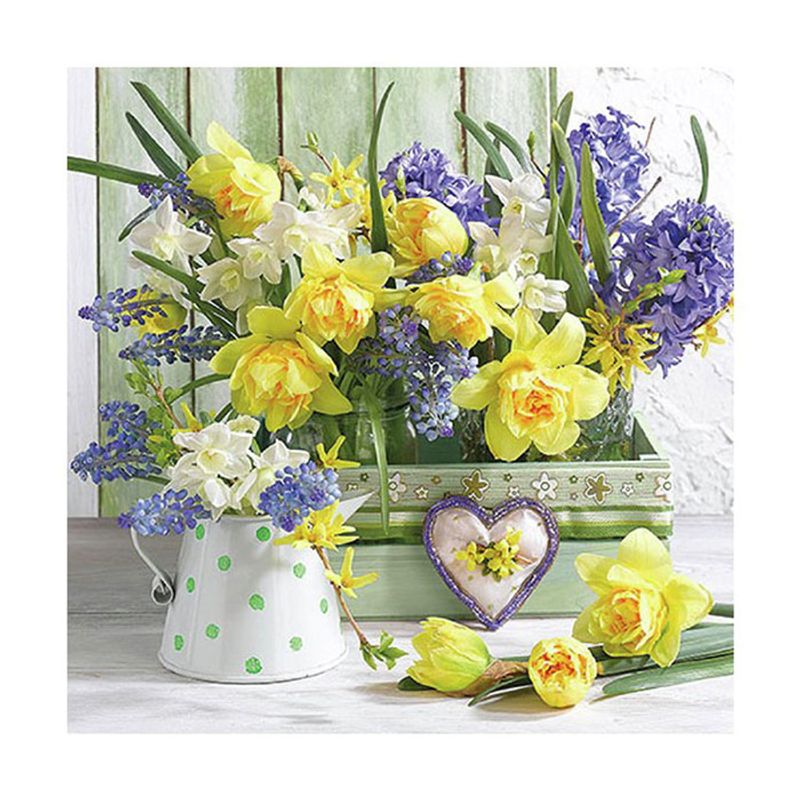 Lunsj serviett, Mix of Flowers, fra Ambiente.
