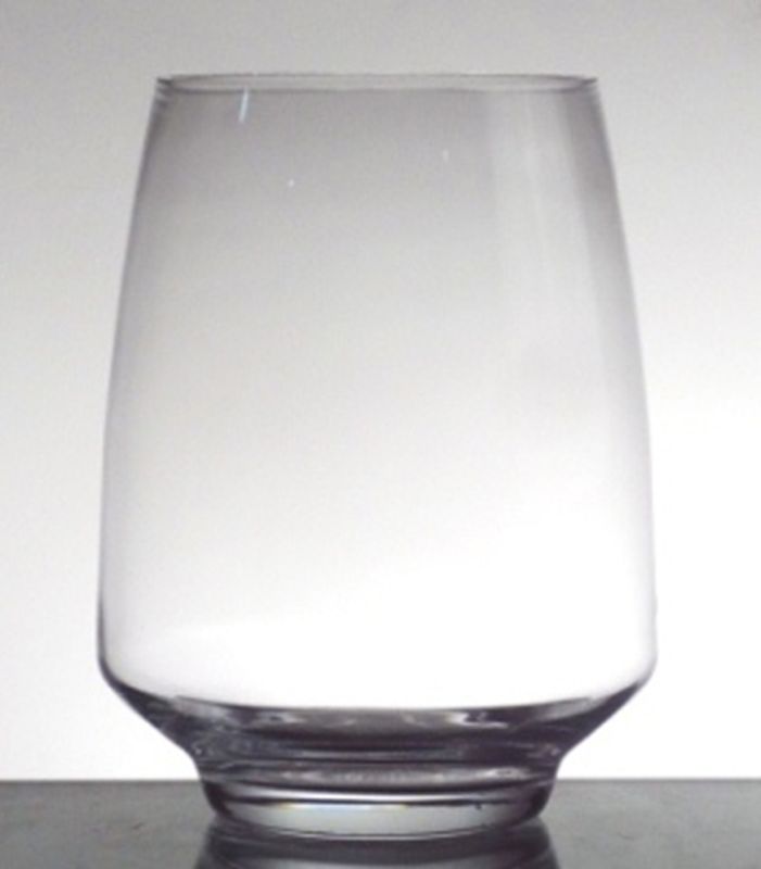 Lyslykt i glass.