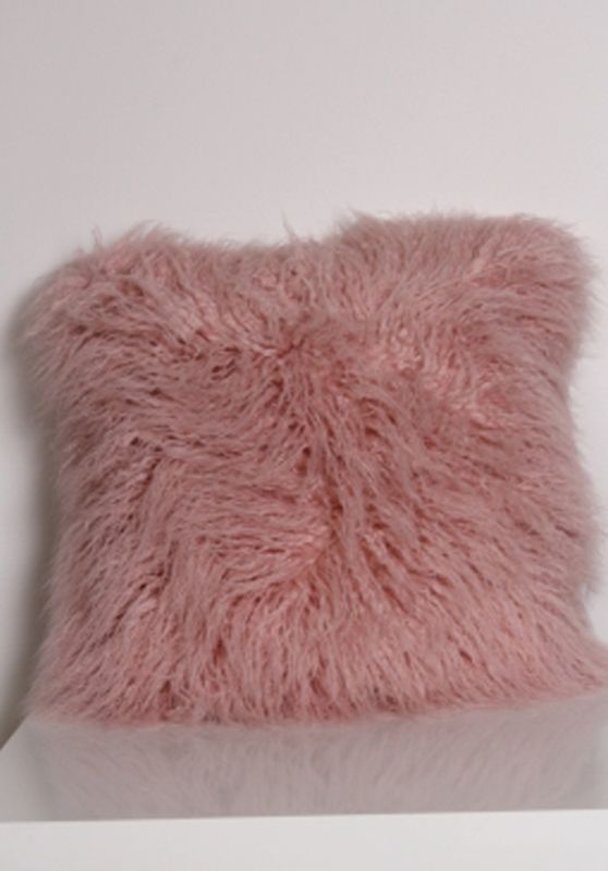 Pynteputetrekk Poppy, rufsete rosa.